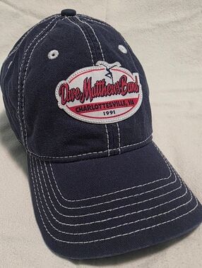 Dave Matthews Band Charlottesville, VA 1991 Navy Blue Adjustable Hat
